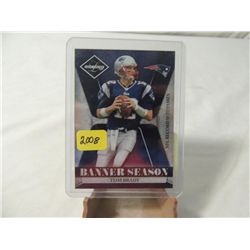 2008 LEAF TOM BRADY FOOTBALL CARD
