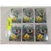 Image 1 : LOT 6 2010 TOPPS AARON RODGERS #C124 FOOTBALL CARD