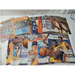 LOT 16 ASSORTED SPORTS ILLUSTRATED MAGAZINES