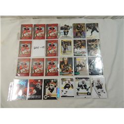 LOT 23 ASSORTED HOCKEY PLAYER CARDS