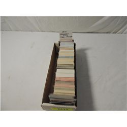 BOX LOT MISC BASEBALL CARDS WITH STARS & ROOKIES