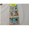 Image 1 : LOT 3 1966 TOPPS ROOKIE STARS BASEBALL CARDS