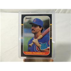 1986 DONRUSS RAFAEL PALMEIRO # 43 BASEBALL CARD