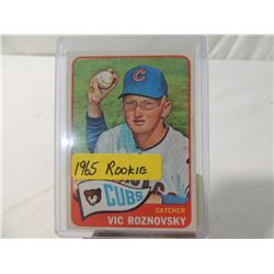 1965 TOPPS VIC ROZNOVSKY ROOKIE BASEBALL CARD