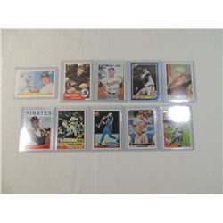 LOT 10 BASEBALL CARDS