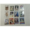 Image 1 : LOT 12 ASSORTED BASEBALL PLAYER CARDS