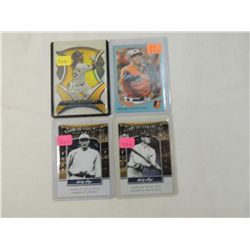 LOT 4 BASEBALL PLAYER CARDS