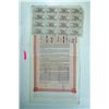 Image 2 : Chinese Imperial Railway 1907 5% 100 Pound Shanghai-Nanking Gold Loan Bond.