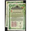 Image 1 : Imperial Chinese Government 5% Hukuang Railways 20 Pound Bond Trio.