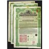 Image 1 : Imperial Chinese Government 5% Hukuang Railways 20 Pound Bond Trio.