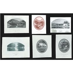 Ta-Ching Government Bank 1909 (Unissued) Series Proof Vignettes