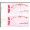 Image 1 : China & South Sea Bank, Limited, Specimen Bill of Exchange Pair by Waterlow & Sons.