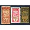 Image 1 : Farmers Bank of China, 1934 & 1935 Banknote Issue Trio.