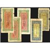 Image 1 : Sinkiang Provincial Government Finance Department Treasury, 1921 and 1931 ìCashî Issue Assortment.