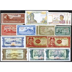 French Indo-China & South East Asia Banknote Assortment.