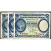 Image 1 : Hong Kong & Shanghai Banking Corporation, 1929 Issue Banknote Trio.