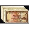 Image 1 : Hong Kong and Shanghai Banking Corporation. Group of 5 Dollar notes.