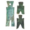 Image 1 : Chou Dynasty Spade Money Trio.