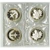 Image 2 : Group of ìAuspicious Matterî 5 Yuan Silver Piedfort. 1997.
