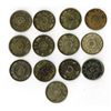 Image 24 : Japanese Emperor Mutsuhito 10 Sen Assortment. 1907-1912.