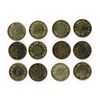 Image 10 : Japanese Emperor Yoshito 10 Sen Assortment. 1913-1917.