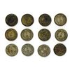 Image 3 : Japanese Emperor Yoshito 10 Sen Assortment. 1913-1917.