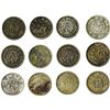 Image 2 : Assortment of Japanese Emperor Mutsuhito 20 Sen Dated in the 1870s and 1880s.