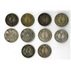 Image 3 : Assortment of Japanese Emperor Mutsuhito 20 Sen Dated in the 1870s and 1880s.