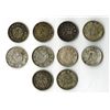 Image 4 : Assortment of Japanese Emperor Mutsuhito 20 Sen Dated in the 1870s and 1880s.
