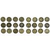 Image 1 : Assortment of Japanese Emperor Mutsuhito 20 Sen Dated in the 1890s.