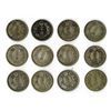 Image 3 : Assortment of Japanese Emperor Mutsuhito 20 Sen Dated in the 1890s.