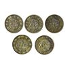 Image 2 : Assortment of Japanese Emperor Mutsuhito 50 Sen. 1870 to 1905.