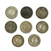Image 2 : Japanese Silver 50 Sen Selection. 1907 to 1917.