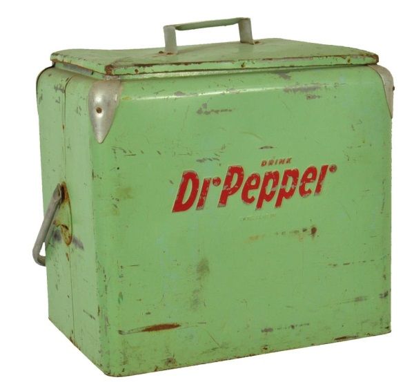 Vintage Dr. Pepper Cooler