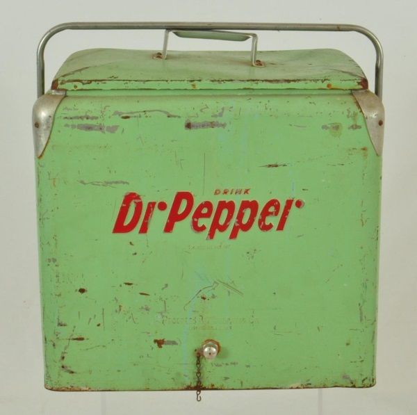 Vintage Dr. Pepper Cooler