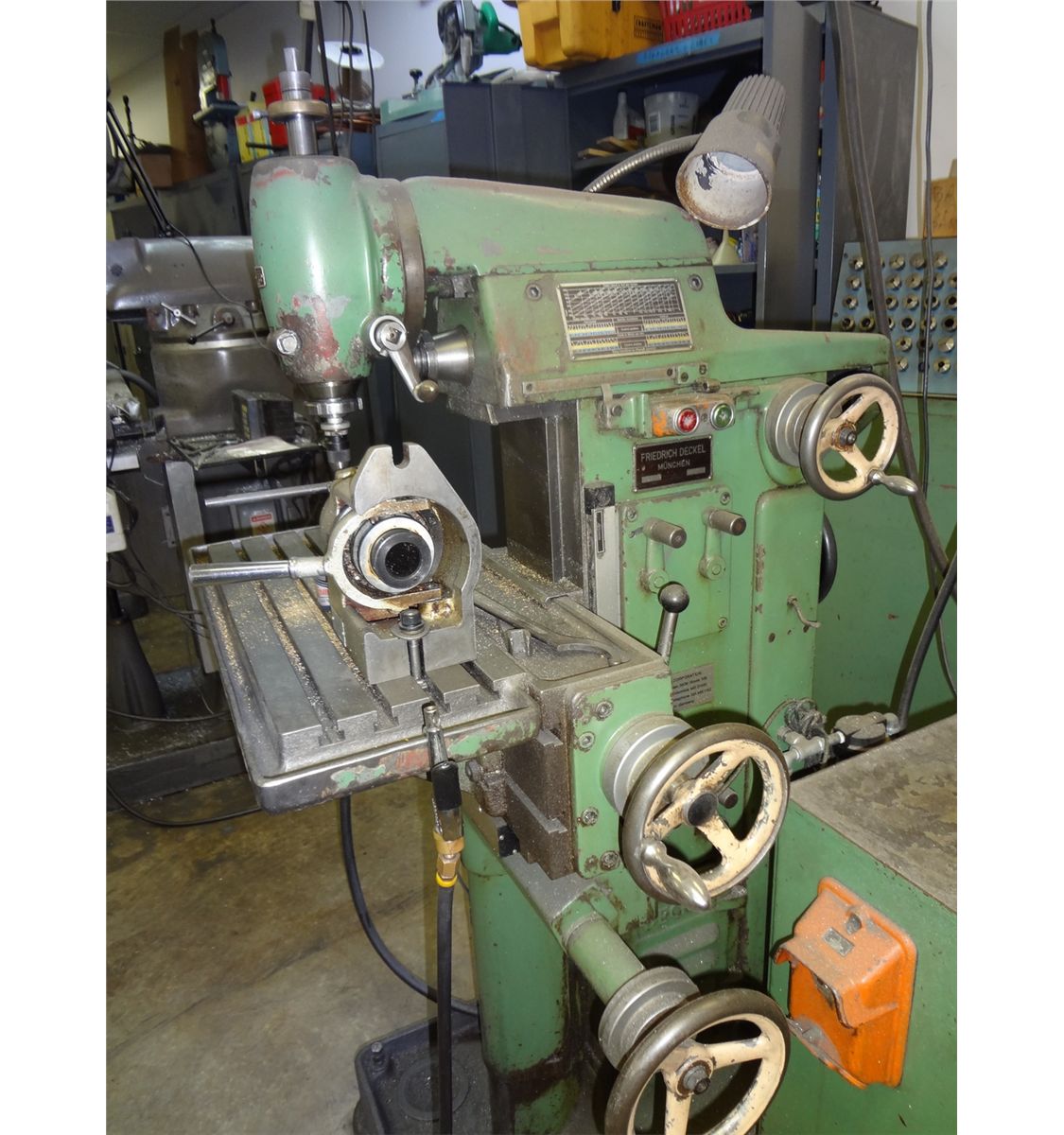 Deckel Fp1 Universal Mill W 3 Axis Dro