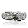 Image 1 : 18KT White Gold 1.82ctw Diamond Ring