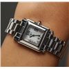 Image 2 : Chopard Stainless Steel Diamond Happy Sport Wristwatch