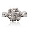 Image 3 : 14KT White Gold 1.16ctw Diamond Ring