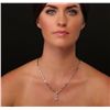 Image 1 : 18KT White Gold EGL USA 2.03ctw Diamond Necklace
