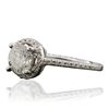 Image 4 : 14KT White Gold 1.22ctw Diamond Ring