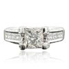Image 1 : 18KT White Gold 2.66ctw Diamond Ring