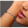 Image 1 : 14KT White Gold 8.03ctw Black Diamond Bracelet