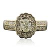 Image 3 : 14KT Yellow Gold 1.23ctw Diamond Ring