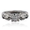 Image 3 : 18KT White Gold 1.30ctw Diamond  Ring