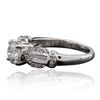 Image 4 : 18KT White Gold 1.30ctw Diamond  Ring