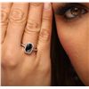 Image 1 : 14KT White Gold 1.77ctw Black Diamond Ring