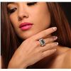 Image 1 : 14KT White Gold 3.33ctw Diamond Ring