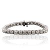 Image 3 : 14KT White Gold 7.23ctw Diamond Tennis  Bracelet