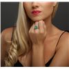 Image 5 : 14KT Yellow Gold 4.71ct Emerald and Diamond Ring